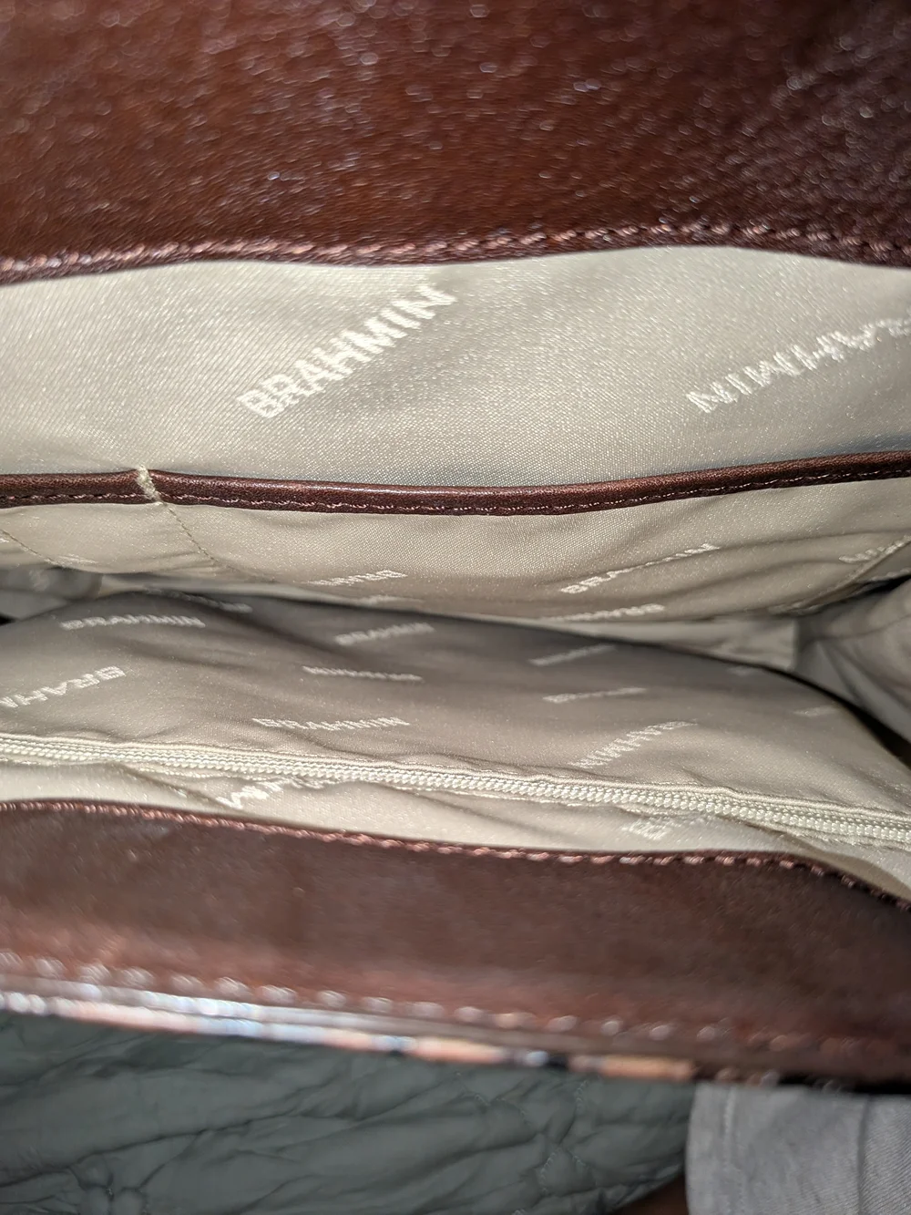 Brahmin Leather Backpack